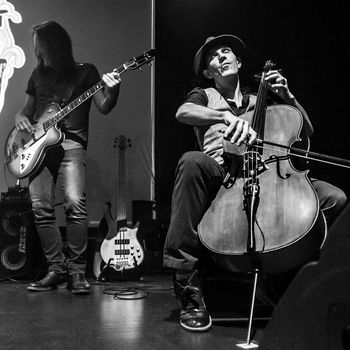 Cello with Bass bodyguard