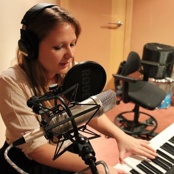 Grabando en el Estudio