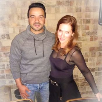 Con Luis Fonsi