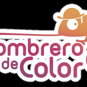 el sombrero de color logo