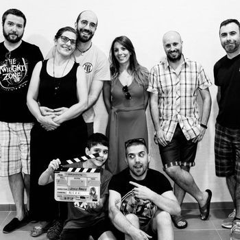 Banda y Equipo de grabación del Videoclip "Barlovento"