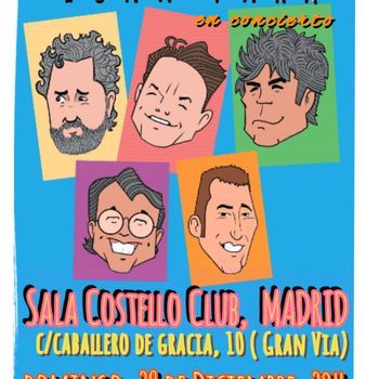 Cartel Concierto Sala Costello