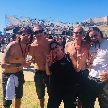 Con Freedom Call en el Rock the Night Festival
