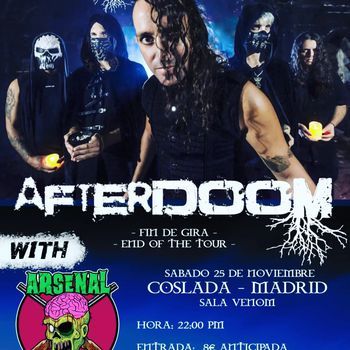 AFTERDOOM END OF THE TOUR