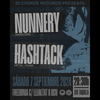 NUNNERY + HASHTACK @ FREEDONIA / HXC Metal Punk Night