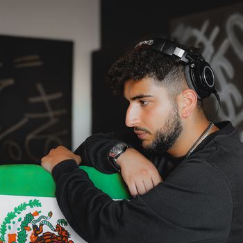 Buman (The General) en el Estudio de Música de Los Ángeles